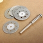 22mm 5pcs Carbon Steel Mini Diamant Trennscheiben Werkzeuge