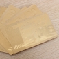 24K Goldfolie überzogen Poker Spielkarten Certficate Dollar Euro