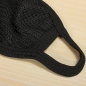 Schwarze Mund Gesichtsmaske Gesundheit Radfahren Antistaub Gesichtsmaske Unisex