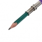 13.7cm Metall Dual Bleistift Ergänzung Verlängerungs Halter