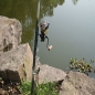 Doppel Frühling Angeln Standhalter Fischen Stock Stange Unterstützungsstütze Fischen Takel Werkzeuge