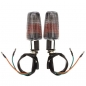 Universal Chrome Motorrad Blinker Signalleuchten Amber Light