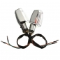 Universal Chrome Motorrad Blinker Signalleuchten Amber Light