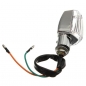 Universal Chrome Motorrad Blinker Signalleuchten Amber Light