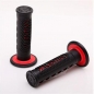 Universal-Motorrad-Fahrrad-Handgriffe Lenker Rot-schwarz