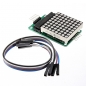 MAX7219 Dot Matrix MCU LED Display Control Module Kit für Arduino mit DuPont Kabel
