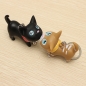 Cute Cat Kitten bei Bell Schlüsselanhänger Schlüsselanhänger