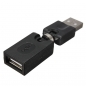 USB2.0 ein Mann zum USB weiblichen Adapter 360Degree Angle Rotation Verlängerung