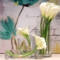 10pcs Künstliche Latex Calla Lilie blüht Blumen Brautblumenstrauß