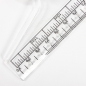 Klar Metrische Parallel Mehrzweck Drawing Roll Ruler