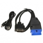 U581 KANN OBDII Selbstdiagnosewerkzeug Scanner Codeleser 15 Pins
