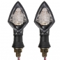 Motorrad-Motorrad-Blinker-Blinker-Lampe Carbon