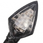 Motorrad-Motorrad-Blinker-Blinker-Lampe Carbon