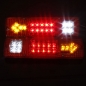 2X 12V 19 LED Auto LKW Rücklicht Kontrollleuchte Gelb