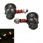 Motorrad Skeleton Kopf Schädel Blinkeranzeige 12V 0.5W