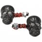 Motorrad Skeleton Kopf Schädel Blinkeranzeige 12V 0.5W