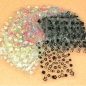 50 Blatt 3D Mixed Styles Blumen Entwurfs Spitze Abziehbild Nail Art Sticker
