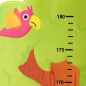 Karikatur Tier Baum Wand Aufkleber Kindermesswandaufkleber