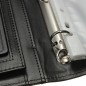Schwarzes Leder Executive Business Konferenzmappe