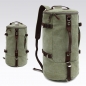 Doppelnutzung Männer Leinwand Wandern Camping Kaffee Khaki Rucksack