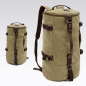 Doppelnutzung Männer Leinwand Wandern Camping Kaffee Khaki Rucksack