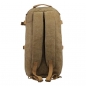 Doppelnutzung Männer Leinwand Wandern Camping Kaffee Khaki Rucksack