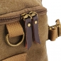Doppelnutzung Männer Leinwand Wandern Camping Kaffee Khaki Rucksack
