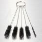 5pcs Nylonbürste Shank Tabak Rohr Reinigung Edelstahl