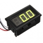 0.56-Zoll-DC 0-10 / 30 / 200V 3-Draht LED Voltmeter Digitalanzeigen-Verkleidung