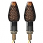 Universal 2x Motorrad 10 LED Blinkeranzeigelampe 12v