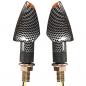 Universal 2x Motorrad 10 LED Blinkeranzeigelampe 12v