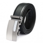 Männer automatische Wölbung Business Leather Black Belt 