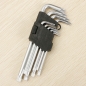 9pcs T10-T50 Torx Sechskantschlüssel Schraubenzieher Stern Schlüssel L Schraubenschlüssel gesetzt