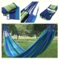 Outdoor Camping Hängematte tragbare Reise Strand Stoff Swing Bed
