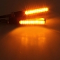 2pcs Motorrad LED BlinkeranzeigeBlinkers Amber Light