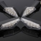 7 LED Bernstein Universalmotorrad Blinker Licht Lampe