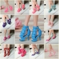 40 Paar verschiedene High Heel Schuhe Stiefel Zubehör für Barbie Puppe