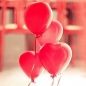 100PCS 12inch Red Heart Latex Luftballons Party Deko