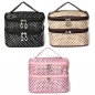 Tragbare Polyester Double Layer Verfassungs Kosmetik Toilettenartikel Tasche