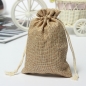 Faux Sackleinen hessischen Mini Bags Rustic Wedding Favor Geschenk Tasche