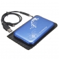 USB 2.0 2.5 Zoll Gehäuse Box Slim SATA HDD Festplattengehäuse