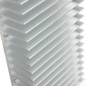 2pcs 150x60x25mm Aluminium Kühlkörper Kühlkörper Kühlung