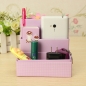DIY Paper Board Storage Box Briefpapier Verfassungs Kosmetik Organizer 