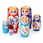 Schöne Russian Nesting Matryoshka 5-Stück-Holzpuppe Set