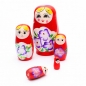 Schöne Russian Nesting Matryoshka 5-Stück-Holzpuppe Set