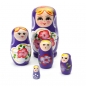 Schöne Russian Nesting Matryoshka 5-Stück-Holzpuppe Set