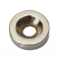 20pcs N50 15mm x 4mm 5mm Loch Starke Runde Neodym  Vorlege Ring Magneten
