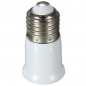 Screw E27 auf E27 Glühlampe Extender Adapter Leuchtmittel Konverter Halter