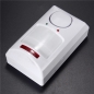 Wireless Motion Sensor Alarm IR Infrarot Detektor 2 Remote Control