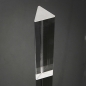 15-Cm-Physik optisches Glas verdreifacht Dreiecksprisma